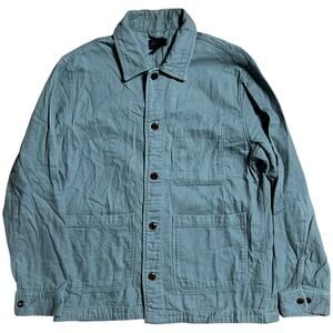 Magaschoni Green Men's Long Sleeve Button Up Size M